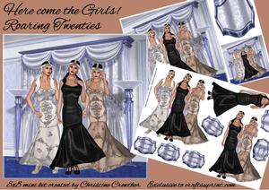 Here Come the Girls! Roaring Twenties 8x8 Mini Kit