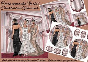 Here Come the Girls! Charleston Glamour 8x8 Mini Kit