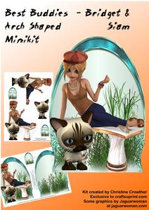 Best Buddies Arch Shaped Minikit - Bridget & Siam