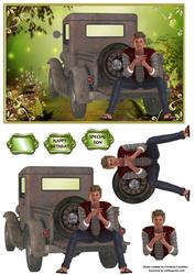 Boys Toys - Rusted Truck