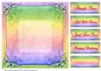Russet Shades Clematis Delight Insert Panel & Sentiments