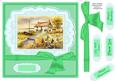 Seaside Cottage Green - Birthday Thanks Get Well Retirement