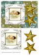 When a Child is Born - Green and Gold