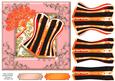 Red Hot Fiery Corset - Girly Any Occasion Card
