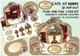 Cats at Home Push and Pull Card Kit