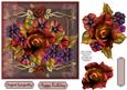 Taupe Floral Fantasy for Birthday Sympathy or Any Occasion