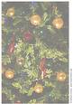 Christmas Tree Close Up Oil Painting Background 1