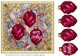 Red Baubles Merry Christmas