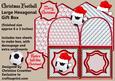 Christmas Football Large Hexagonal Gift Box Mini Kit