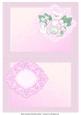 Pink Teddy and Lace Insert for New Baby Girl