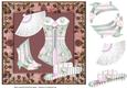 Victorian Closet in Pink Rose Frame