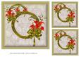 Calla Lily Insert - Red Olive