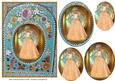 Golden Girl in Vintage Frame