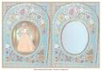Golden Girl in Vintage Frame Insert