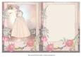 On My Terrace Vintage Framed Lady Insert