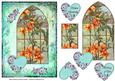 cup486206_994 - Lily in Church Window - Thinking of You - Deepest Sympathy