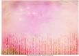 Pink Abstract Flower Trim Background