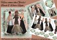 Here Come the Girls! Black & White Night 8x8 Mini Kit