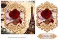 Paris Chic Quick Card with Panel and Sentiment Tag