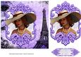 Paris Chic 2 Quick Card with Panel and Sentiment Tag