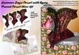 French Corset Minikit - Summer Days Corset with Roses