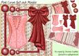 Pink Corset 8x8 Inch Card Mini Kit