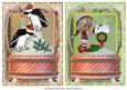Penguin Pair & Xmas Mail Snowglobe Quick Cards