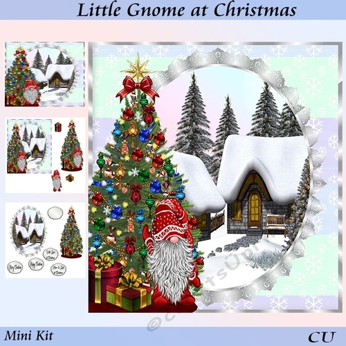 Little Gnome at Christmas Mini Kit