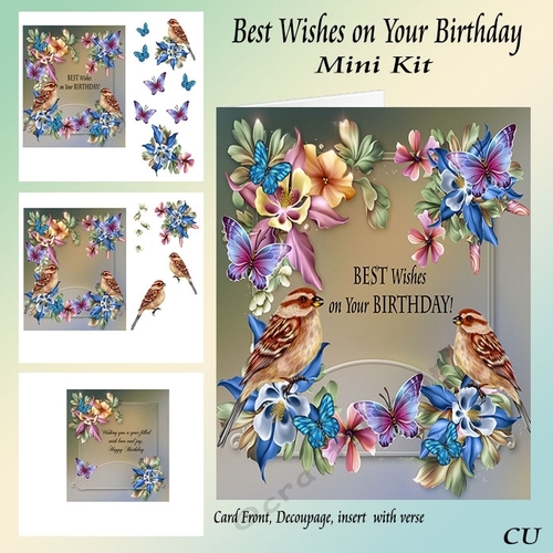 Best Wishes On Your Birthday Mini Kit