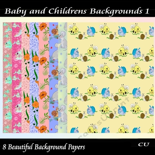 Baby and Childrens Backgrounds 1