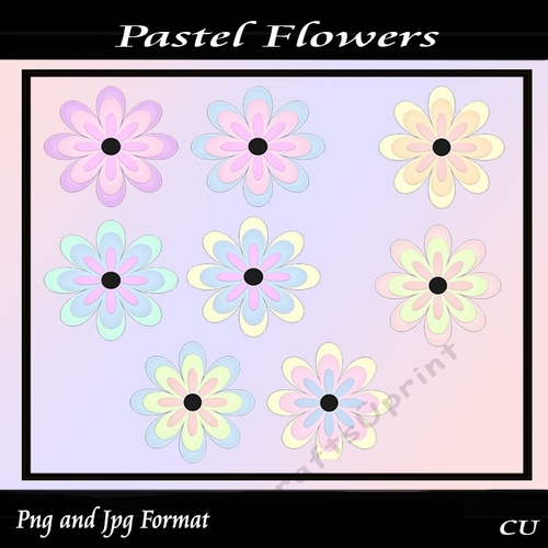 Pastel Flowers