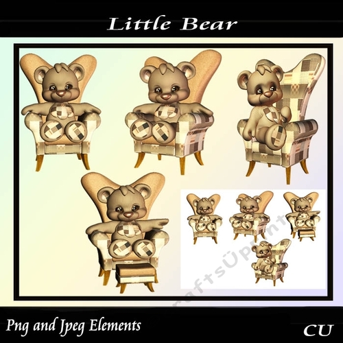 Little Bear Png and Jpeg