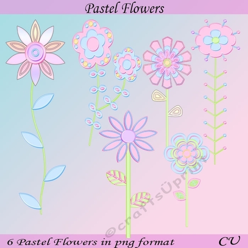 Pastel Flowers