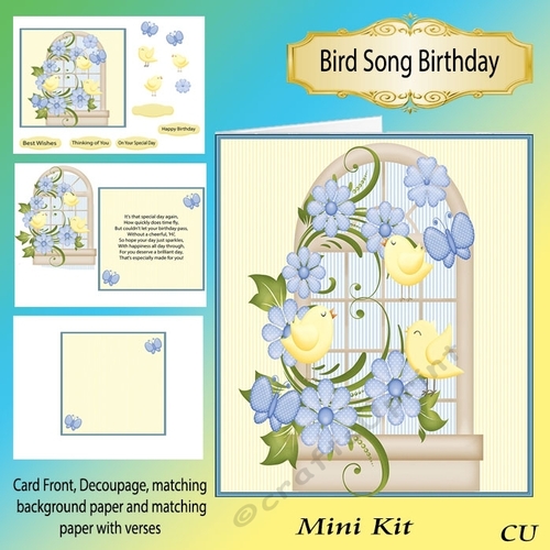 Bird Song Birthday Mini Kit