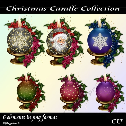 Christmas Candle Collection 
