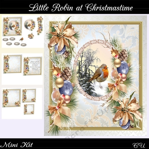 Little Robin at Christmastime Mini Kit