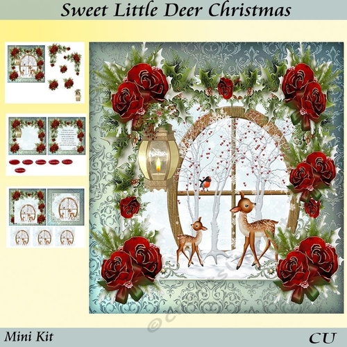 Sweet Little Deer Christmas Mini Kit