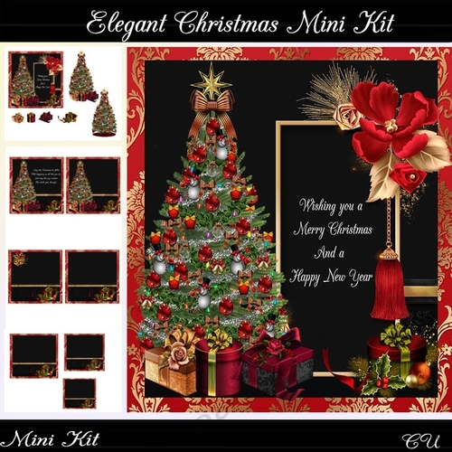 Elegant Christmas Mini Kit
