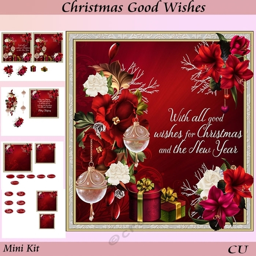 Christmas Good Wishes Mini Kit