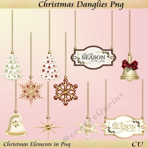 Christmas Danglies Png