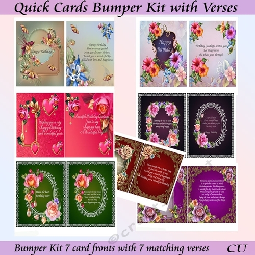 Quick Cards Bumper Kit With Verses