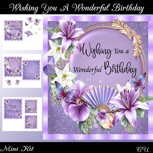 Wishing You A Wonderful Birthday Mini Kit