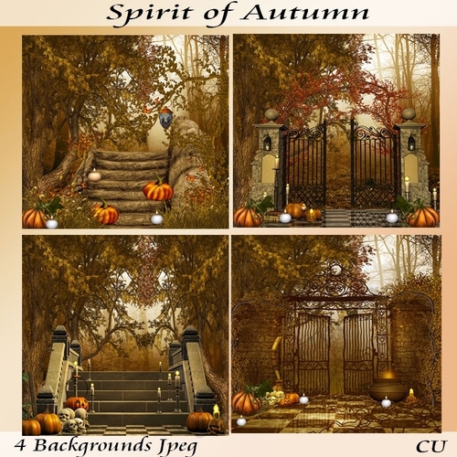 Spirit of Autumn Backgrounds