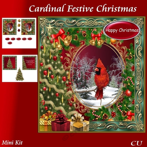 Cardinal Festive Christmas Mini Kit
