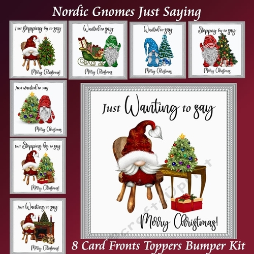 Nordic Gnomes Just Sayings Bumper Kit