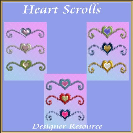Heart Scrolls