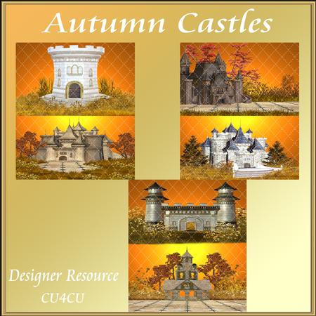 Autumn Castles Png