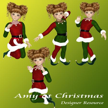 Amy at Christmas