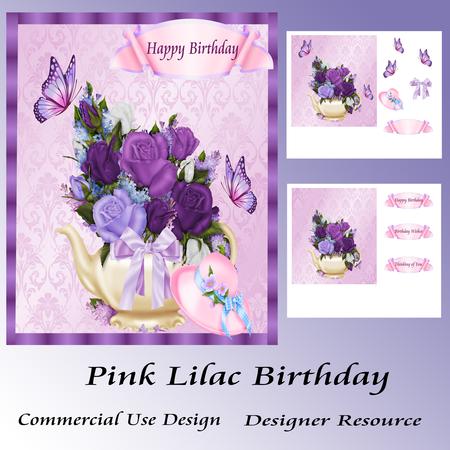 Pink Lilac Birthday