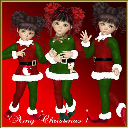 Amy Christmas 1 Png